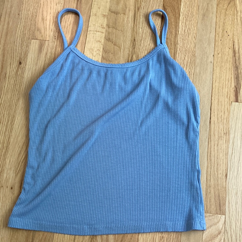 blue and gray tank tops from shein (L$